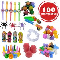 100 Mini Brinquedos Lembrancinha Sacolinha Atacado Infantil - Vendeu Bem