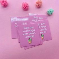 100 Mini Cartão Frases Motivacionais tudo Que Você Rega. 100 Mini Cartão Frases Motivacionais tudo Que Você Rega.