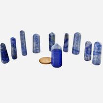 100 Mini Pontinhas de Quartzo Azul e Aventurina Azul - Pedra Natural 25 a 35mm Atacado 100 Mini Pontinhas de Quartzo Azul e Aventurina Azul - Pedra Natural 25 a 35mm Atacado