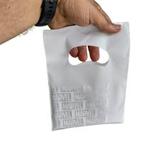 100 mini sacolas plásticas para semijoias medida 16x20.