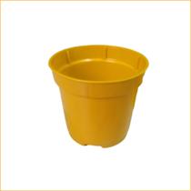 100 Mini Vaso Tamanho 06 Amarelo para Cactos e Suculentas