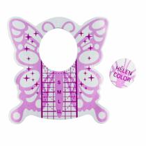 100 moldes para alongamento borboleta helen color