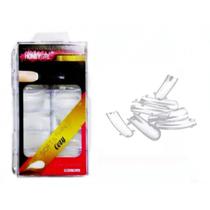 100 Moldes Tip Reutilizavel Unha Porcelana Acrigel Modelo F1 100 Moldes Tip Reutilizavel Unha Porcelana Acrigel Modelo F1