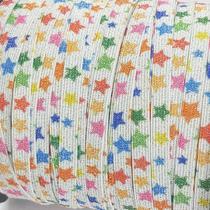 100 Mt Elástico Especial Brilho Encadernação 7mm Estrela 3717 100 Mt Elástico Especial Brilho Encadernação 7mm Estrela 3717