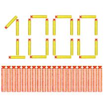 100 Pacotes 1.000 Dardos Espuma para Nerfs Atacado Festa 100 Pacotes 1.000 Dardos Espuma para Nerfs Atacado Festa