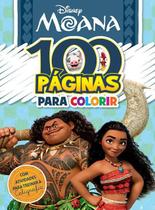 100 Páginas para Colorir Disney - Moana - Bicho Esperto
