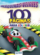 100 paginas para colorir - maquinas velozes