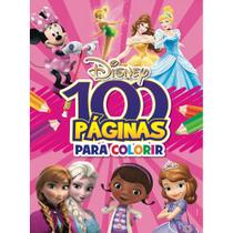 100 paginas para colorir - meninas - disney - Bicho esperto editora ltda