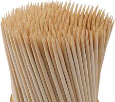 100 Palito de Espetinho Churrasquinho Bambu 30cm 100 Palito de Espetinho Churrasquinho Bambu 30cm