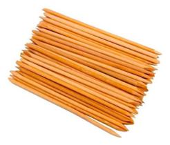 100 Palito Laranjeira Manicure Espatula Unhas