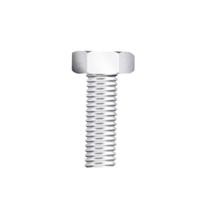 100 Parafuso Sextavado Inox 304 Polido 1/4x1/2 100 Parafuso Sextavado Inox 304 Polido 1/4x1/2