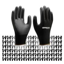 100 Pares Luva PU Multitato Emborrachada Montagem Multiuso 100 Pares Luva PU Multitato Emborrachada Montagem Multiuso