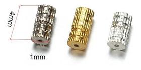 100 Pçs 4x1 Mm Parafuso Para Colar/pulseira/joias/bracelete 100 Pçs 4x1 Mm Parafuso Para Colar/pulseira/joias/bracelete