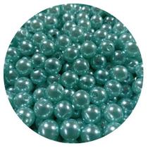 100 pçs Pérola bola lisa azul bebê 8MM p/ bijuterias, colares, pulseiras e artesanatos em geral 100 pçs Pérola bola lisa azul bebê 8MM p/ bijuterias, colares, pulseiras e artesanatos em geral