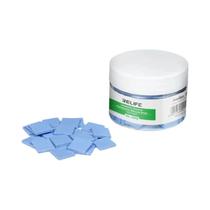 100 Peças Almofadas Térmicas Pré-cortadas Para Chip Ic Folha De Silicone De Reparo Autoadesivo De