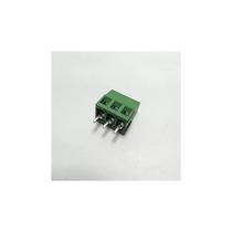 100 PEÇAS BORNE KF-128 3P 180º P: 5.08MM ALTURA 14MM
