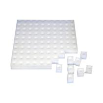 100 Peças De Esponjas Hidropônicas Para Cultivo De Mudas Em Vasos E Bandejas Para Jardinagem