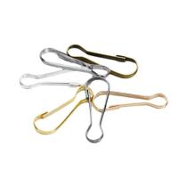 100 Peças De Ganchos De Clipe De Metal Para Cordão, Conector De Fivela Para Bolsa, Para DIY,