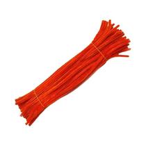 100 Peças De Hastes De Chenille Coloridas E Fofas Para Artesanato DIY, Decorações E Arame De Ferro