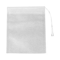 100 Peças De Sacos De Filtro De Chá Descartáveis De Tecido Não Tecido Com Cordão Para Ervas,