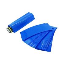 100 Peças De Tubo Termoencolhível Plano De PVC Para Bateria 18650, Película Isolante Autoadesiva