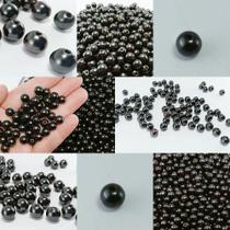 100 peças pérola 8 mm p/ colar, pulseiras, chinelos, brincos e artesanatos