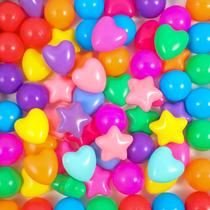 100 Pelotas de Plástico Redondas y Divertidas para Niños con Bolsa 5.5 cm 100 Pelotas de Plástico Redondas y Divertidas para Niños con Bolsa 5.5 cm
