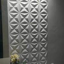 100 Placas 3D PVC Revestimento De Parede Decorativa Estrelar 25Cm - Arth Decor