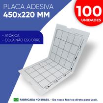 100 Placas adesivas 450X220
