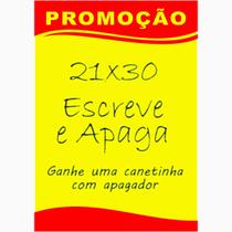 100 Placas Cartaz de Preço 21x30 com 100 unidades - Star Color