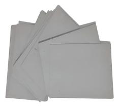 100 Placas Para Capa De Agenda Paraná 15,5x21,5 Holler Cinza