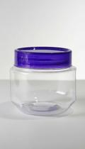 100 Potes Plástico 120g Transparente com Tampa 100 Potes Plástico 120g Transparente com Tampa