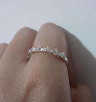 100% Prata925 - Anel Grosso Folhas