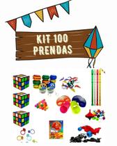 100 Prenda Festa Junina Brinquedos Doação Criança - Kit Prenda Festa Junina