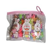 100 Presilhas Piranha Cabelo Candy Flor Borboleta Estrela