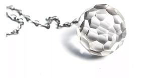 100 Prisma Feng Shui Bola Multifacetada de Cristal de Quartzo com Corrente e Tulipa 100 Prisma Feng Shui Bola Multifacetada de Cristal de Quartzo com Corrente e Tulipa
