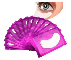 100 Protetor De Pálpebra Gel Alongamento Cílios Patch Pad