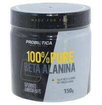 100% Pure Beta Alanina Mais Energia Treino Probiotica 150Gr