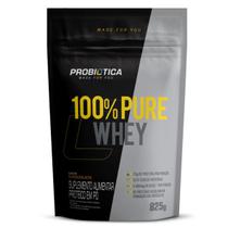 100% Pure Whey 825g Refil Proteína Concentrada - Probiótica