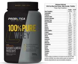 100% Pure Whey 900g - Chocolate - Probiótica