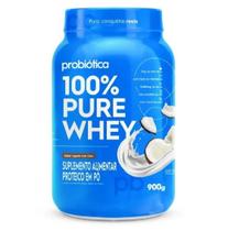 100 pure whey 900g iog de coco pote probiotica
