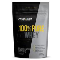 100% Pure Whey Nova Fórmula (900g) Probiótica - Morango