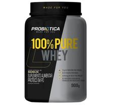 100% pure whey pote 900g baunilha - probiotica