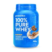 100% Pure Whey Pote 900g Probiotica Whey Concentrado Bcaa 100% Pure Whey Pote 900g Probiotica Whey Concentrado Bcaa