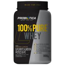 100% Pure Whey Pote 900g Sabor Cookies And Cream Probiótica