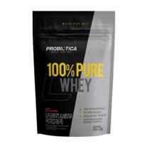 100% Pure Whey Protein Concentrado - 825g Sabor Morango - Probiótica