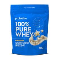 100 Pure Whey Refil 900g Sabor Baunilha Suplemento Proteico em Pó Probiotica 100 Pure Whey Refil 900g Sabor Baunilha Suplemento Proteico em Pó Probiotica