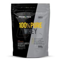 100% Pure Whey Refil com 900g Sabor Chocolate Probiótica