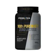 100% Pure Whey Zero Lactose 900g Probiótica Chocolate