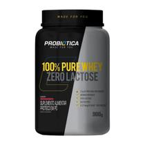 100% Pure Whey Zero Lactose 900g - Probiótica 100% Pure Whey Zero Lactose 900g - Probiótica
